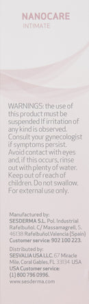 Sesderma Nanocare Intimate Genital Gel, 1 Fl oz Sesderma