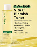 EASYDEW DW-EGF Peptide M Vita-C Toner – Revitalizing Exfoliating Hydrating Toner for Sensitive Skin with Glutathione, Vitamin C, Niacinamide and PHA - Skin Softening & Clearing Booster, 5.07 fl.oz. Infinity Warehouse