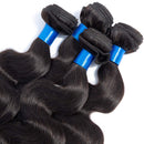 Cranberry Hair Unprocessed Brazilian Virgin Hair Body Wave 4 Bundles 28 28 28 28 Inch Virgin Human Hair Bundles Extensions Weaves Natural Black Color (100+/-5g)/pc (28 28 28 28) Cranberry Hair