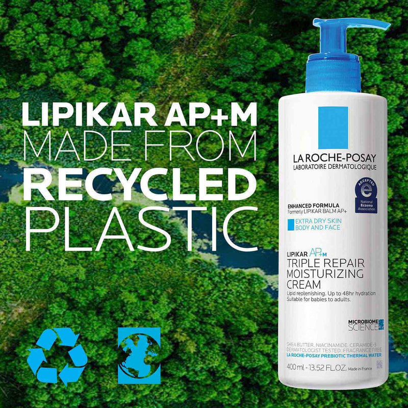 La Roche-Posay Lipikar AP+ Triple Repair Moisturizing Cream | Face & Body Lotion For Dry Skin | Shea Butter & Niacinamide Moisturizer | Gentle Face & Body Cream For Dry, Rough & Sensitive Skin Infinity Warehouse