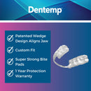 Dentemp Ora-GUARD Custom Fit Dental Guard - Bruxism Night Guard for Teeth Grinding - Mouth Guard for Clenching Teeth at Night - Comfortable Mouth Guard for Sleeping - Relieve Soreness in Jaw Muscles Dentemp Store