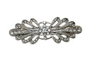 Faship Gorgeous Clear Rhinestone Crystal Small Floral Hair Barrette Clip Faship