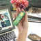 Beautyflier Clip-on Sleeve Chapstick Pouch Keychain Lipstick Holder Elastic Lip Balm Holder Travel Accessories (Style H (5 PCS)) Beautyflier