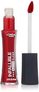 L'Oréal Paris Infallible Lip Pro Matte Gloss, Shanghai Scarlet, 0.21 fl. oz. L'Oréal Paris