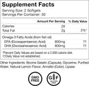 Momentous Omega-3 Fish Oil - High-Potency EPA & DHA Supplement for Men & Women - Supports Heart, Joint, & Brain Health - NSF Certified for Sport - Non-GMO - Gluten-Free - 1,600 mg - 30 Servings Infinity Warehouse