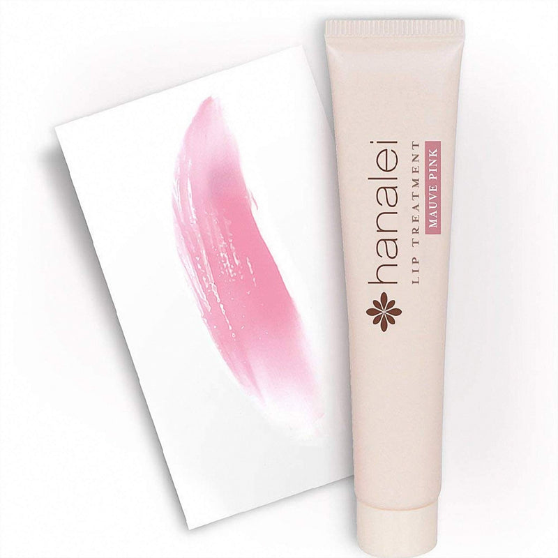 Hanalei Lip Treatment Bundle (Rose and Mauve Pink) | Made with Kukui Oil, Shea Butter, Agave, and Grapeseed Oil, Soothe Dry Lips (Cruelty free, Paraben free) Hanalei