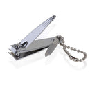 (6 Pack) Nail Clippers Set Stainless Steel Fingernail Clippers, Toenail Clippers, Sharpest Nail Cutter Heavy Duty Curved Edge For Adults Men Women with Swing Out Nail Cleaner/File for Salon Home Use ZALIK