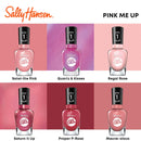 Sally Hansen Miracle Gel Nail Polish, Shade Mauve-olous 244 with Shiny Top Coat Duo Pack Sally Hansen