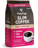 VitaCup Genius Ground Keto Coffee w/Turmeric, MCT Oil, B Vitamins, D3, Ground Coffee Medium Dark Roast, Bold & Smooth, 100% Arabica Coffee Grounds, 11 oz Infinity Warehouse