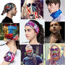 Headwear Head Wrap Sport Headband Sweatband Mask Neck Gaiter for Cycling, Fishing, Running, Outdoor Head Scarf UV Resistence Elastic Seamless 12 in 1 Magic Scarf Multifunctional hair band 6pcs MAKERSLAND
