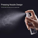 Spray Bottle,Fine Mist Mini Clear 80ml/2.7oz Spray Bottles,Small Reusable Empty Plastic Bottles with Atomizer Pumps (20 pack,2 Funnels included) Woaiwo-q
