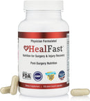 HealFast Complete Surgery & Injury Recovery Supplement: for Wound, Scar Treatment & Bruising w/Vitamins, Bromelain, Quercetin & Probiotics (Pre+Post Op) Infinity Warehouse
