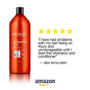 Redken Frizz Dismiss Shampoo | For Frizzy Hair | Smooths Hair & Manages Frizz | Sulfate Free REDKEN