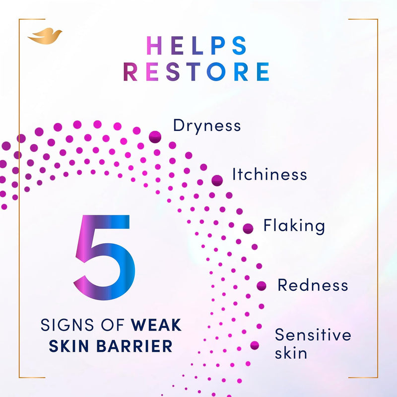 Dove Prebiotic Boost Hand Wash Dryness Remedy 4 Count for Lasting Softness, with Acai & Peptides, 12 oz Infinity Warehouse