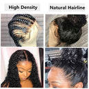 Perstar Water Wave Wig Human Hair Wigs For Women Brazilian Water Wave Lace Front Wigs Human Hair Pre Plucked Lace Front Wigs with Baby Hair Unprocessed Human Hair Wigs Wet and Wavy Lace Front Wigs 10" Perstar Store