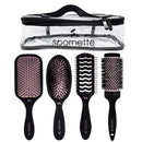 Spornette Pink Ion Fusion Brush Set with Gift Bag SPORNETTE