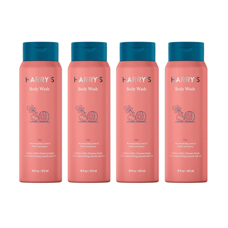 Harry's Men's Body Wash Shower Gel, Variety - Stone, Fig, Redwood (Pack of 3) Infinity Warehouse