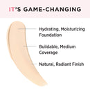 IT Cosmetics Your Skin But Better Foundation + Skincare, Fair Warm 10 - Hydrating Coverage - Minimizes Pores & Imperfections, Natural Radiant Finish - With Hyaluronic Acid - 1.0 fl oz It Cosmetics