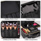 Relavel Travel Makeup Train Case Makeup Cosmetic Case Organizer Portable Artist Storage Bag with Adjustable Dividers for Cosmetics Makeup Brushes Toiletry Jewelry Digital Accessories (Marble, Black) Relavel