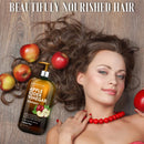 MAJESTIC PURE Apple Cider Vinegar Shampoo - Restores Shine & Reduces Itchy Scalp, Dandruff & Frizz - Sulfate Free, for All Hair Types, Men and Women - 16 fl oz MAJESTIC PURE