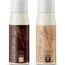 Castor Oil Shampoo and Conditioner Set - Jamaican Black Castor Oil Shampoo and Biotin Collagen Keratin Conditioner for Scalp Care - Volume Shampoo and Conditioner for Fine Hair and Dry Scalp Treatment Maple Holistics Store