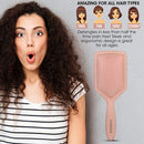 Framar Detangler Brush, Paddle Brush – Elegant Detangling Brush, No more Tangles Hair Brush – Hair Brushes for women, men and children (Champagne) FRAMAR Store
