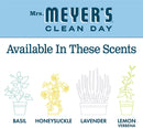 Mrs. Meyer's Clean Day Bar soap, rainwater Scent, 5.3 Ounce bar (Pack of 4), 21.2 Ounce MRS. MEYER'S CLEAN DAY Store