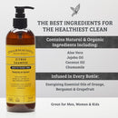 Pharmacopia Citrus Shampoo - Natural Hair Care with Plant Based & Organic Ingredients Aloe Vera, Jojoba Oil, Coconut Oil, and Chamomile Extract - Vegan, Cruelty Free, No Parabens or Sulfates, 16 oz Infinity Warehouse