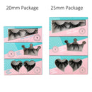 SY SHUYING 20mm Mink Lashes 3D Real Mink Eyelashes Fluffy Dramatic False Eyelashes 6D Wispy Long Thick Luxury Volume Fake Eye Lashes (3 Pairs, Doll Honey Queen) SY SHUYING