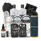 Bath Gift Basket for Men and Women, 23pcs Charcoal Luxury Home Spa Kit for Father and Mother Spa Kit in Cosmetics Bag Father's Day Birthday Gift for Christmas from RA ROSA ACCA
