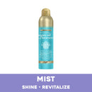OGX Revitalize + Argan Shine Extra Strength Dry Oil Conditioning Mist with Argan Oil & Silk Proteins, Light Nourishing Hair Treatment to Soften Hair & Add Luminous Shine, 5 Ounce OGX
