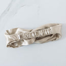 ZIMASILK 100% Mulberry Silk Headband Elastic Twisted Head Hair Wrap Accessory Turban For Women(Taupe) ZIMASILK