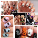 TailaiMei 48 Sheets Halloween Nail Art Stickers - Water Transfer DIY Nail Decals Stencil for Halloween Party TailaiMei