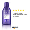 Redken Color Extend Blondage Color Depositing Purple Shampoo and Conditioner | Hair Toner For Blonde Hair | Neutralizes Brass & Moisturizes Hair | With Pure Violet Pigments REDKEN