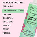 Pacifica Scalp Detox Set – Rosemary Apple Cider Vinegar Scalp Exfoliating Tonic with Scalp Massager Brush, Deep Cleansing & Clarifying Treatment for Buildup, Dry Flaky Scalp, Vegan Infinity Warehouse