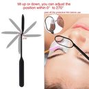 Eyelash Extension Square Lash Mirror, Detachable Mini Mirrors Stainless Steel Beauty Tools Yokilly
