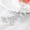 Yean Wedding Hair Vine Rhinestone Bridal Hair Piece Fashion Hair Accessories for Women and Girls(5.9in/15cm) (Silver) Yean