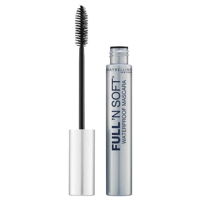 Maybelline Full 'N Soft Waterproof Mascara, Very Black, 1 Tube Maybelline New York
