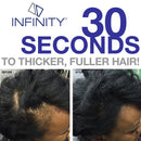 Infinity Hair Fiber - Hair Loss Concealer - Hair Thickening Fiber for Men & Women – Grey,15g Infinity