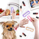 Handle Grip Nail Brush, Larbois Fingernail Scrub Cleaning Brushes for Toes and Nails Cleaner Pedicure Brushes for Men and Women (4 Pack) Larbois