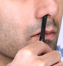 Utopia Care Curved and Rounded Facial Hair Scissors for Men - Mustache, Nose Hair & Beard Trimming Scissors, Safety Use for Eyebrows, Eyelashes & Ear Hair-Professional Stainless Steel (Black) Utopia Care