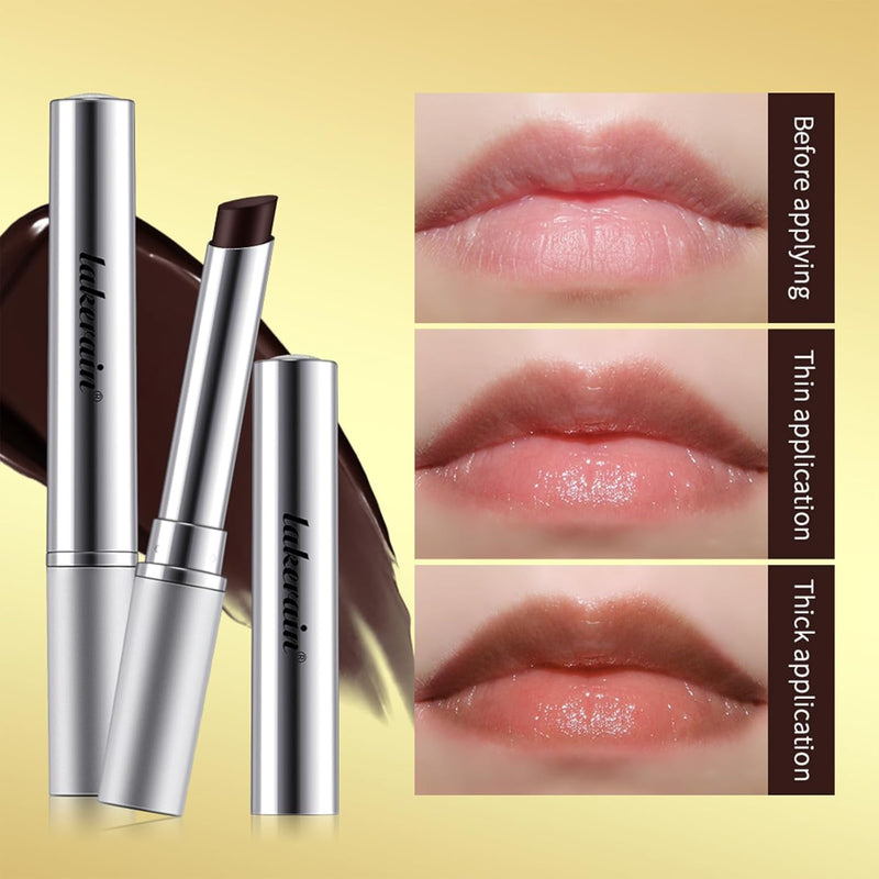 Honey Lipstick Tinted Lip Balm - Sheer Hydrating Lipstick for All Skin Tones - Moisturizing Lip Color, Nourishing Lip Balm with a Hint of Natural Black Cherry Tint Infinity Warehouse