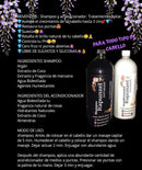 Rapunzel Sahmpoo And Conditioner Bundle 2 In 1 Kit. Effective Against Alopecia and Early Baldness, Eliminates Frizz, Helps Control Dandruff, Removes Ceborrhea. Original Dist By Alebrije Imports Inc. Rapunzel Zatarain Dist by Alebrije Imports Inc