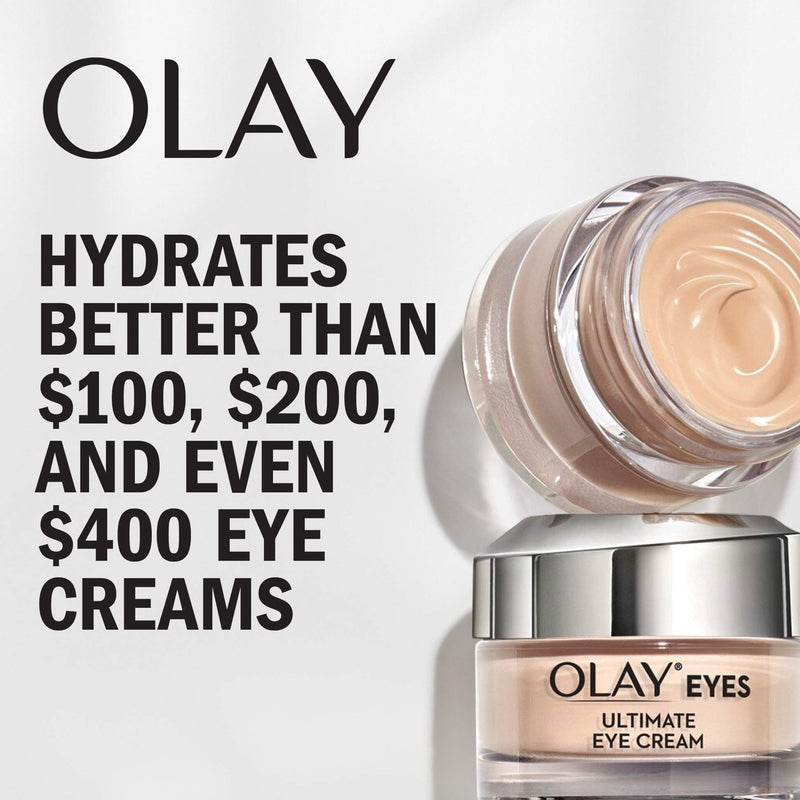 Olay Ultimate Eye Cream for Wrinkles, Puffy Eyes + Dark Circles, 0.4 fl oz Olay