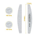 Nail Files and Buffers, 100/100 Grit Nail File Set, Double Sided Emery Boards Manicure Tools for Nail Grooming and Styling Fanzbike