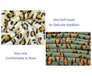 Microfiber Hair Towel Wrap 2Pack, AuroTrends Super Absorbent Anti-Frizz Curly Hair Towel - Drastically Reduce Hair Drying Time (Leopard, Set of 2) AuroTrends