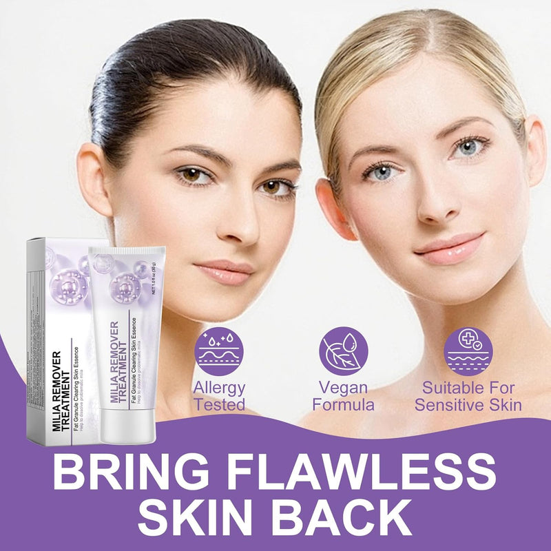 Milia Remover Cream for Eyes and Face,Milia Spot Remover with Salicylic Acid ,Milia Acne Cream (1 Fl Oz (Pack of 1)) Infinity Warehouse