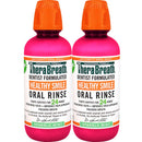 TheraBreath Healthy Smile Dentist Formulated 24-Hour Oral Rinse, Sparkle Mint, 16 Ounce (Pack of 2) TheraBreath