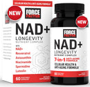 Force Factor NAD+ (NMN or Nicotinamide Riboside Alternative) with Resveratrol, Astaxanthin, Spermidine & Luteolin Complex, NAD to Support Cellular Health & Healthy Aging, 60 Capsules Infinity Warehouse