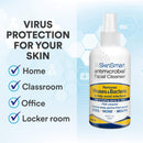 SkinSmart Antimicrobial Facial Cleanser Spray to Remove Viruses and Bacteria Around Eyes, Nose and Mouth, Fight Maskne, 8 oz Spray Non-Irritating Hypochlorous Spray SkinSmart Antimicrobial